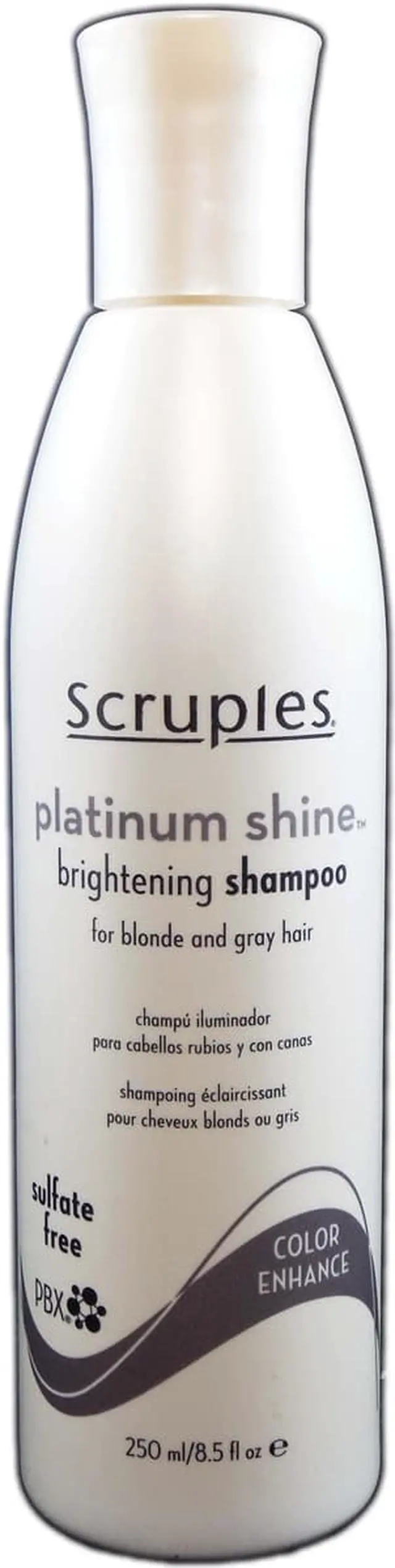Alt view image 2 of 2 - Scruples Pearl Classic Platinum Shine Toning Shampoo 8.5 oz