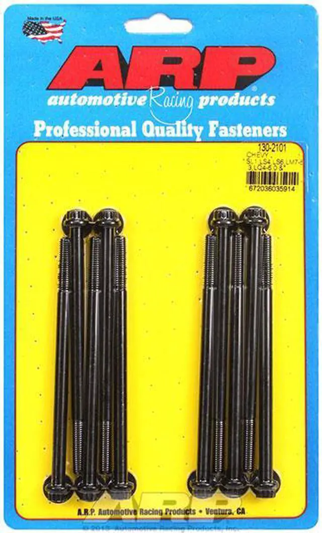 Alt view image 2 of 7 - Intake Manifold Bolt Kit; 12Point Head