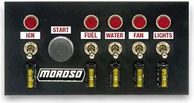 Alt view image 6 of 8 - Moroso Performance Toggle Switch Panel
