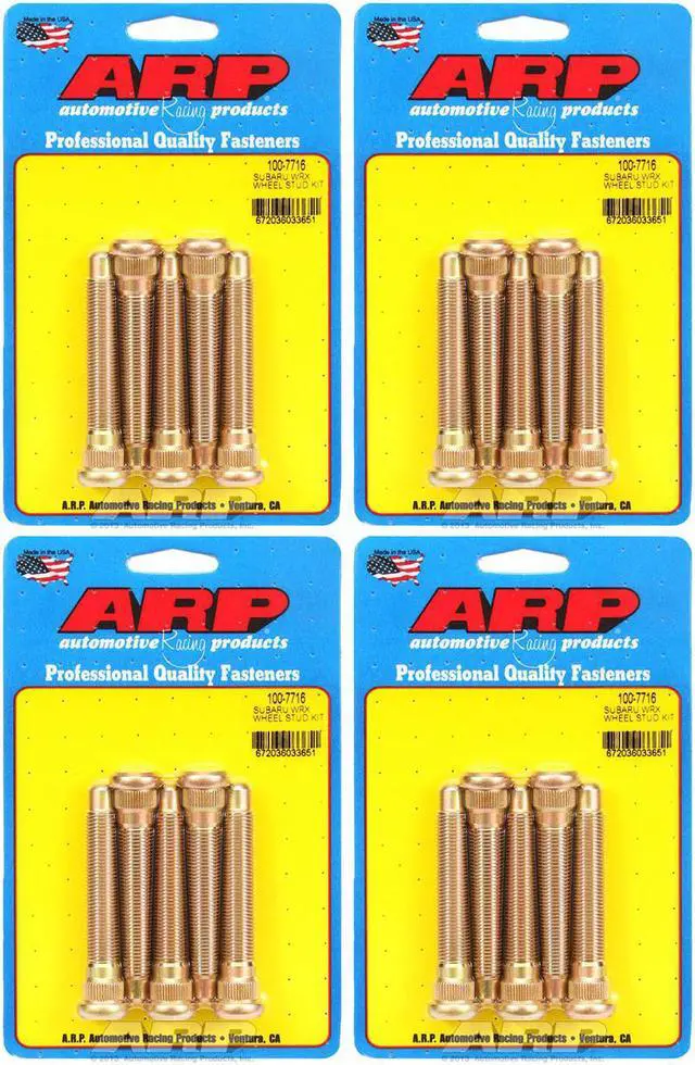 Alt view image 9 of 15 - ARP 100-7716 Subaru WRX wheel stud kit