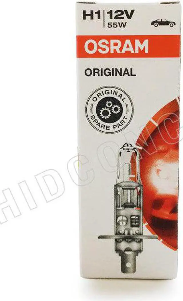 Alt view image 5 of 7 - OSRAM H1 64150 55w 12v - Original Line High Performance Halogen Bulb