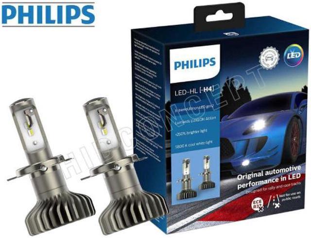 H4- Philips X-tremeUltinon LED Gen2 Headlights 11342XUWX2