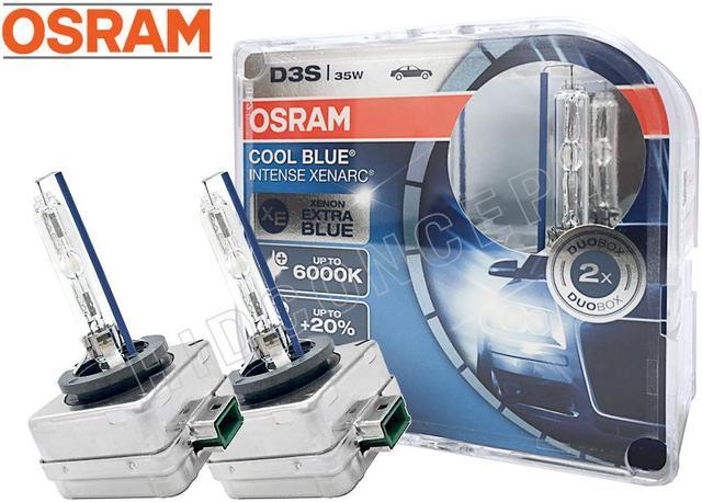 D3S - Osram HID Cool Blue Intense +20% 6000K 66340CBI Bulbs (Pack