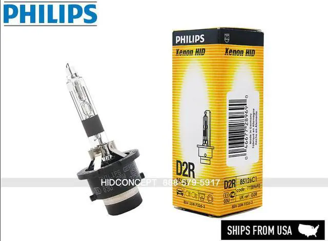 Main image of OEM 4300K PHILIPS D2R HID XENON BULB GERMANY Genuine Germany 35W DOT
