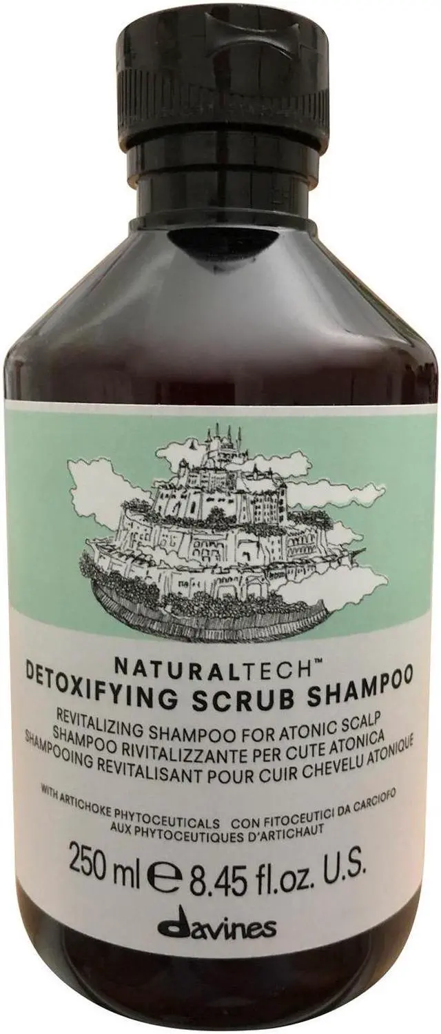 Alt view image 4 of 5 - Davines Natural Tech Detoxifying Scrub Shampoo 8.45 oz