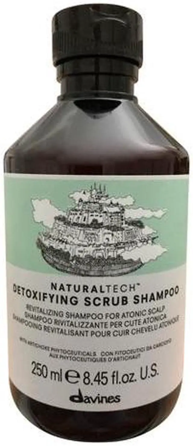 Alt view image 5 of 5 - Davines Natural Tech Detoxifying Scrub Shampoo 8.45 oz