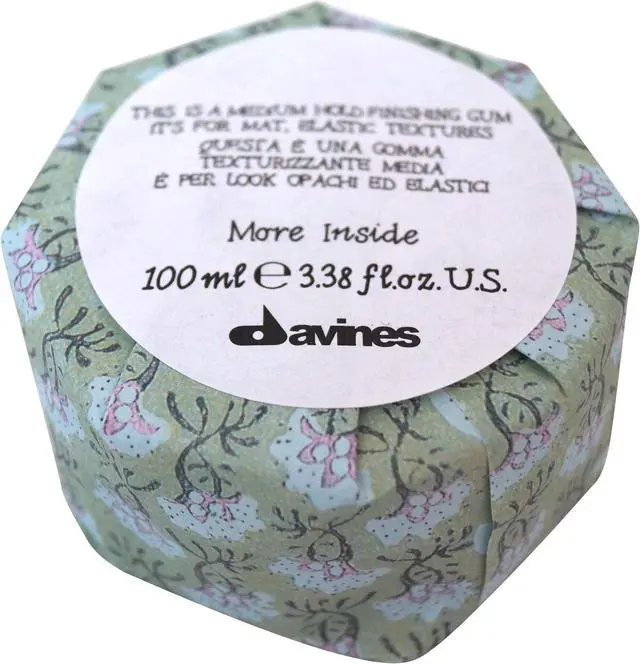 Alt view image 2 of 11 - Davines More Inside Medium Hold Finishing Gum 3.3oz