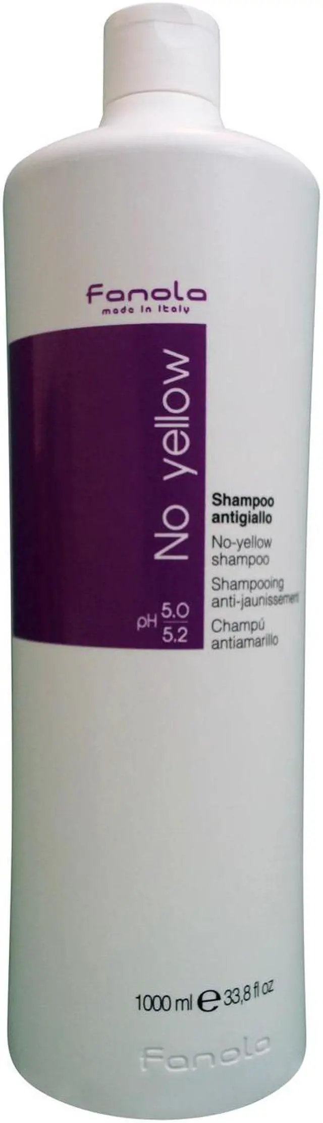 Alt view image 7 of 8 - No Yellow Shampoo by Fanola for Unisex - 33.8 oz Shampoo