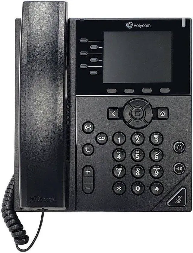 Alt view image 2 of 9 - Polycom VVX350 2200-48830-025-R IP Phone