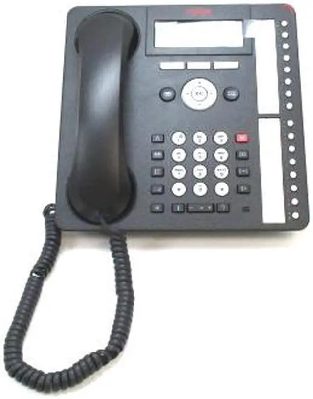Alt view image 4 of 7 - Avaya 700508194 1416 Standard Phone - Black