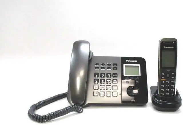Main image of Panasonic - KX-TGP550T04 -SIP IP Dect Cordless Phone with Base Station 1 Handset