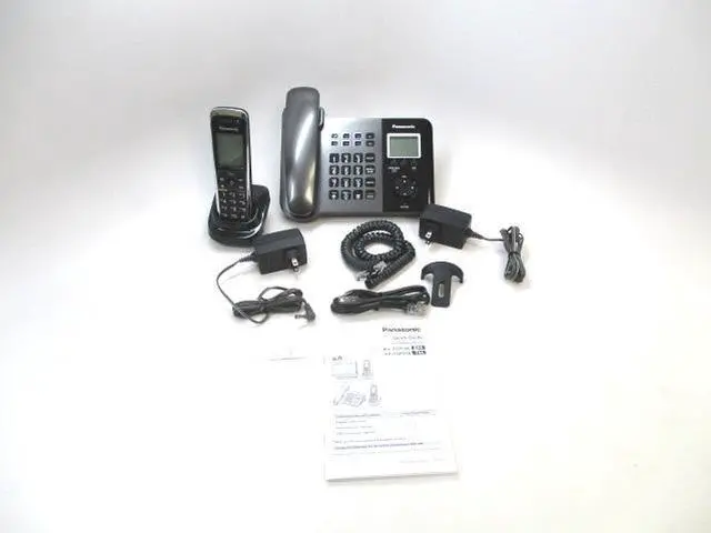 Alt view image 2 of 3 - Panasonic - KX-TGP550T04 -SIP IP Dect Cordless Phone with Base Station 1 Handset