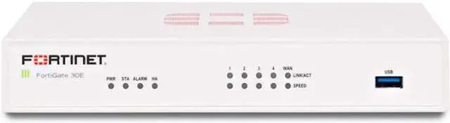 Alt view image 2 of 12 - Fortinet FortiGate 30E - security appliance (FG-30E)