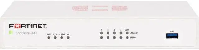 Alt view image 3 of 12 - Fortinet FortiGate 30E - security appliance (FG-30E)