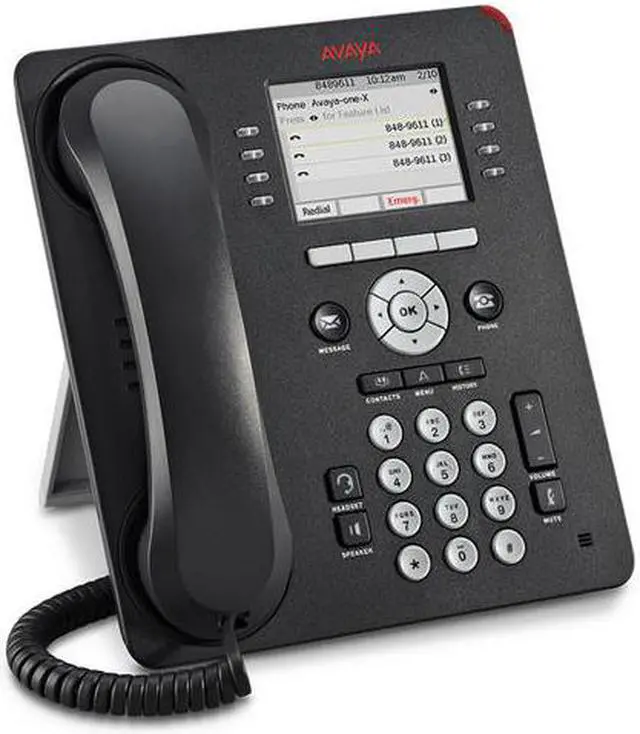 Main image of Avaya 700504845 One-X 9611G IP Phone - Wall Mountable, Desktop - Gray