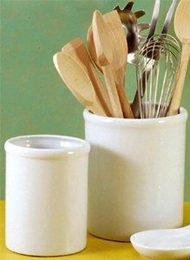 Main image of BIA Cordon Bleu Utensil Jar - Large - White