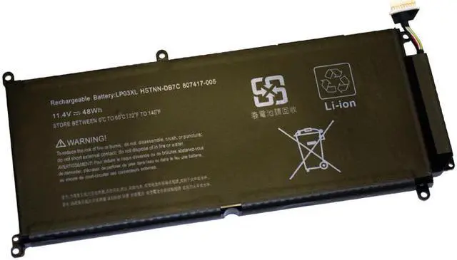 Main image of Powerwarehouse New 807417-005 Replacement Battery for HP Envy 15-AH, 15T-AE, M6-P 11.4V 4210mah