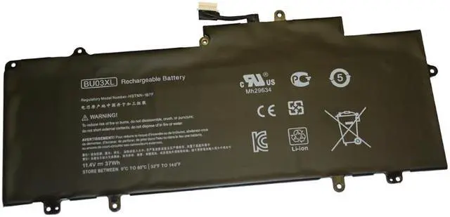 Main image of Powerwarehouse New BU03XL Replacement Battery for HP Chromebook 14 G4 11.4V 3130mah