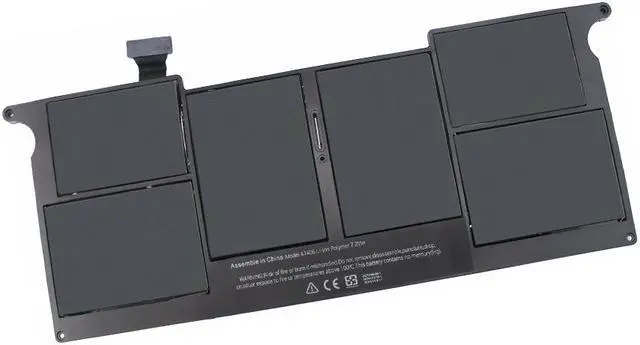 Main image of Powerwarehouse New A1406 Replacement Battery for Apple MacBook Air 11 A1370, A1406, A1465, A1495 7.6V 5100mah
