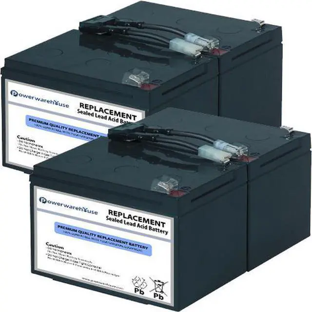 Main image of Powerwarehouse APC SU1000 UPS Battery - Premium Powerwarehouse 12V Lead Acid Battery Catridge #6 (2 Pack)