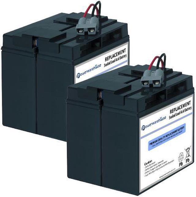 Main image of Powerwarehouse APC Smart UPS 1250 UPS Battery - Premium Powerwarehouse 12V Lead Acid Battery Catridge #7 (2 Pack)