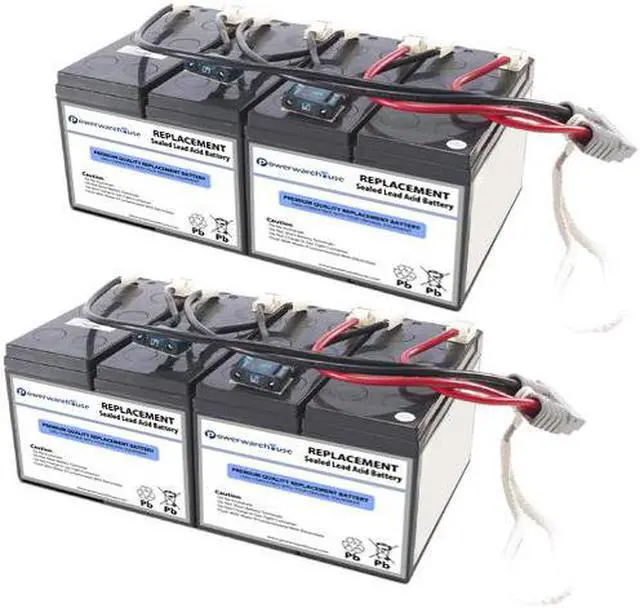 Main image of Powerwarehouse APC RBC25 UPS Battery - Premium Powerwarehouse 12V Lead Acid Battery Catridge #25 (2 Pack)