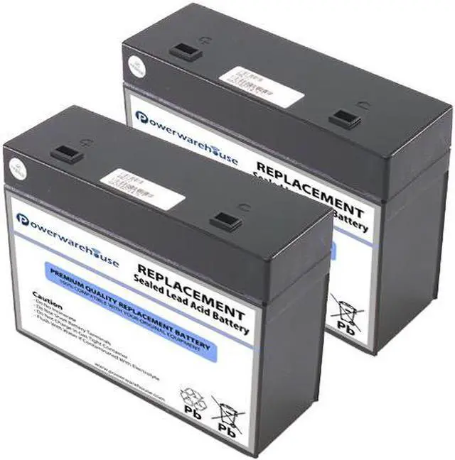 Main image of Powerwarehouse APC RBC21 UPS Battery - Premium Powerwarehouse 12V Lead Acid Battery Catridge #21 (2 Pack)