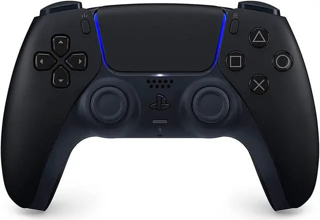Alt view image 3 of 3 - PlayStation 5 Digital Edition Console and PlayStation 5 - DualSense Wireless Controller - Midnight Black