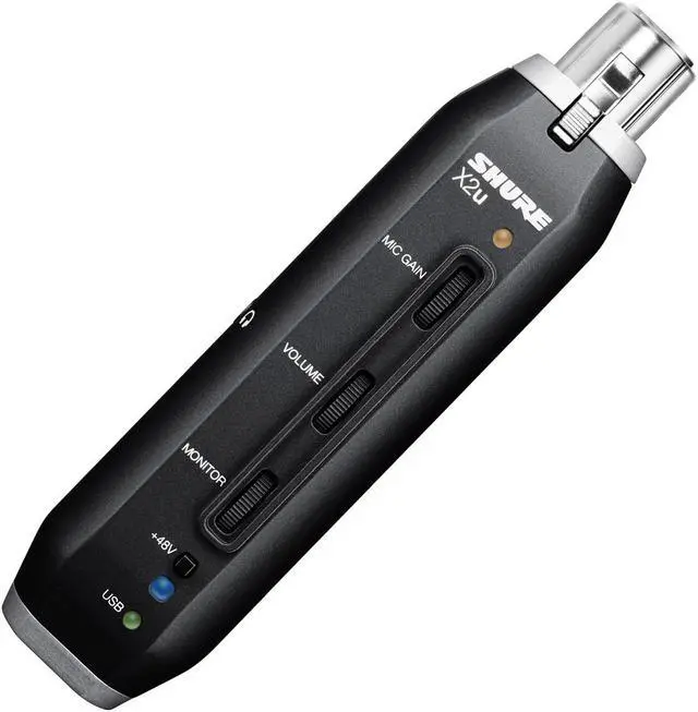 Alt view image 3 of 4 - Shure X2U Xlr To Usb Microphone Adapter Cable Adapter