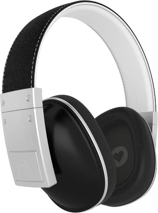 Main image of Polk Audio Buckle Over-Ear Headphones with 3-Button Apple Control and Mic (Black)