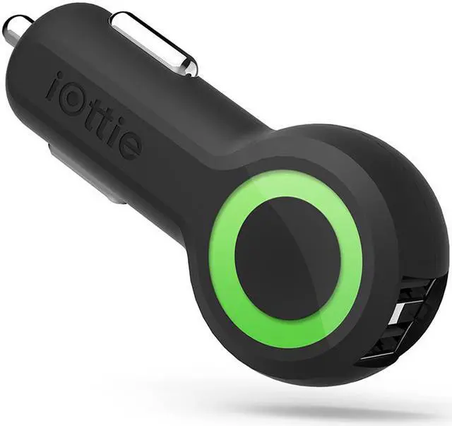 Main image of iOttie CHCRIO101BK RapidVOLT Dual Ports USB Car Charger - Black