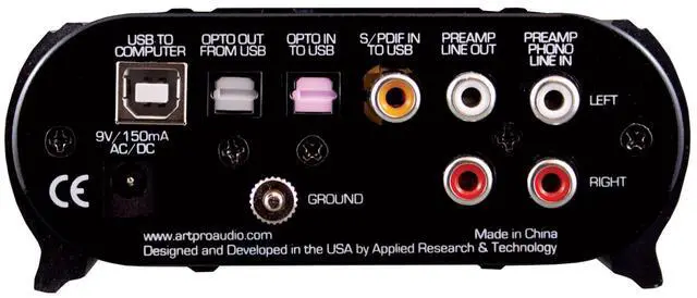 Alt view image 4 of 7 - ART USB Phono Plus
