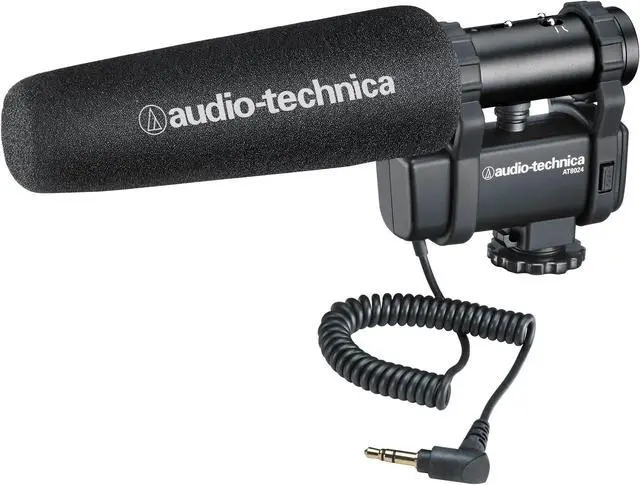Alt view image 5 of 20 - Audio-Technica AT8024 Stereo/Mono Camera-Mount Microphone