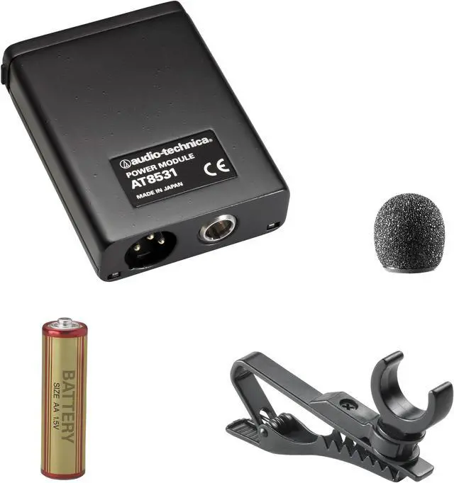 Alt view image 3 of 9 - Audio Technica AT803 Mini Omnidirectional Lav Mic Lavalier Mic