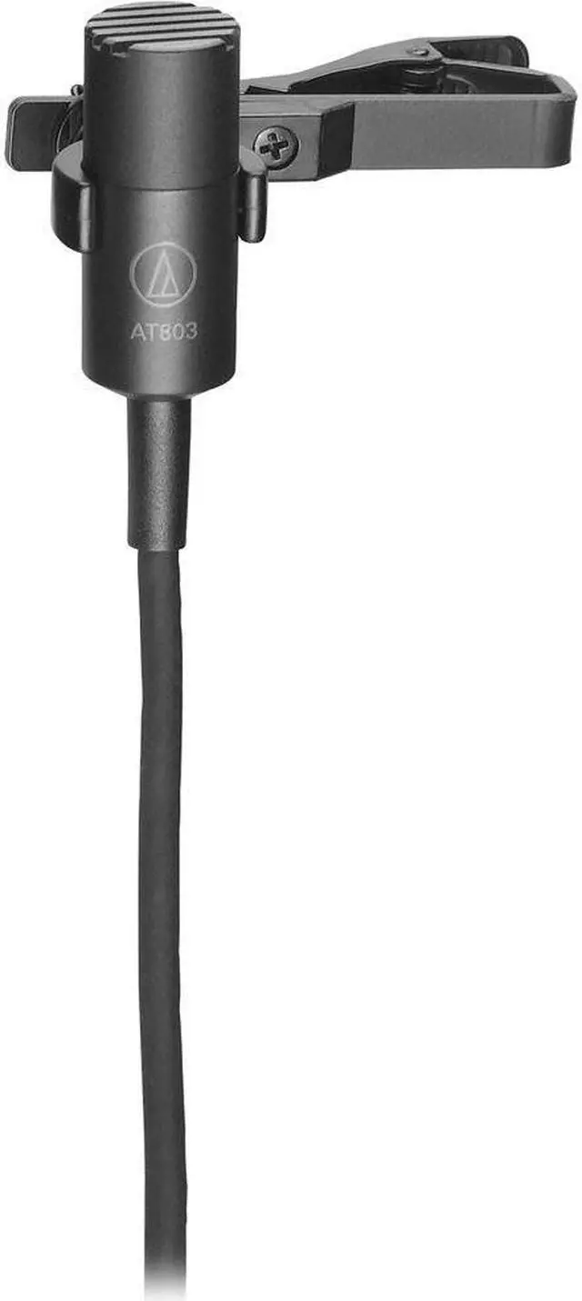 Alt view image 2 of 9 - Audio Technica AT803 Mini Omnidirectional Lav Mic Lavalier Mic