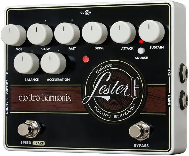Alt view image 2 of 12 - Electro-Harmonix Lester G Deluxe Rotary Speaker pedal for guitar