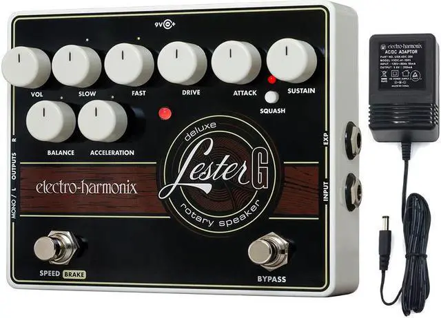 Main image of Electro-Harmonix Lester G Deluxe Rotary Speaker pedal for guitar