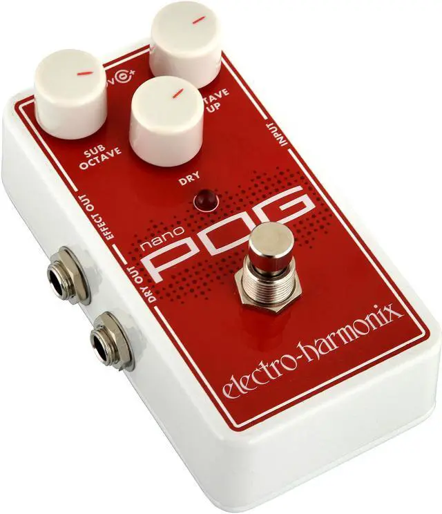 Alt view image 7 of 20 - Electro-Harmonix Nano POG Polyphonic Octave Generator Guitar Effects Pedal