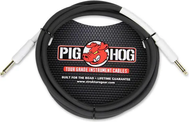 Alt view image 2 of 5 - Pig Hog PH10 Tour Grade 10ft Instrument Cable 1/4" - 1/4"
