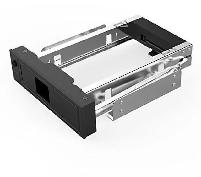 Main image of Soah 1106SS Tool Free 3.5 SATA to 5.25 SATA Stainless Bracket Internal Hard Driver Mounting Bracket Adapter