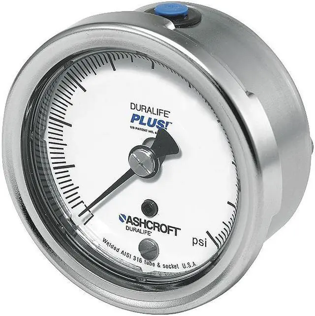 Alt view image 3 of 3 - ASHCROFT 251009SW02BXLL5000 Pressure Gauge, 0 to 5000 psi, 1/4 in MNPT,