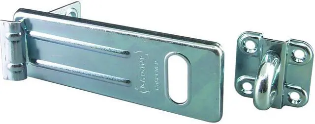 Alt view image 4 of 5 - MASTER LOCK 706 Hasp,Natural,6 In. L