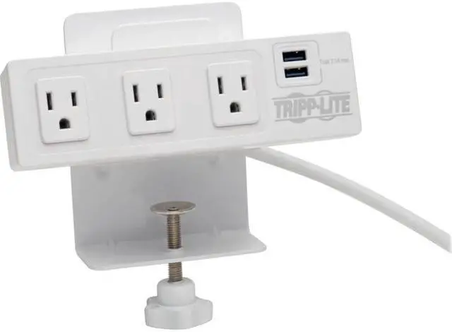 Alt view image 3 of 20 - 3-Outlet Surge Protector 2 por