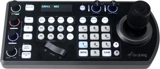 Alt view image 4 of 5 - BirdDog PTZ Keyboard Controller with NDI, VISCA, RS-232, RS422 #BDPTZKEY