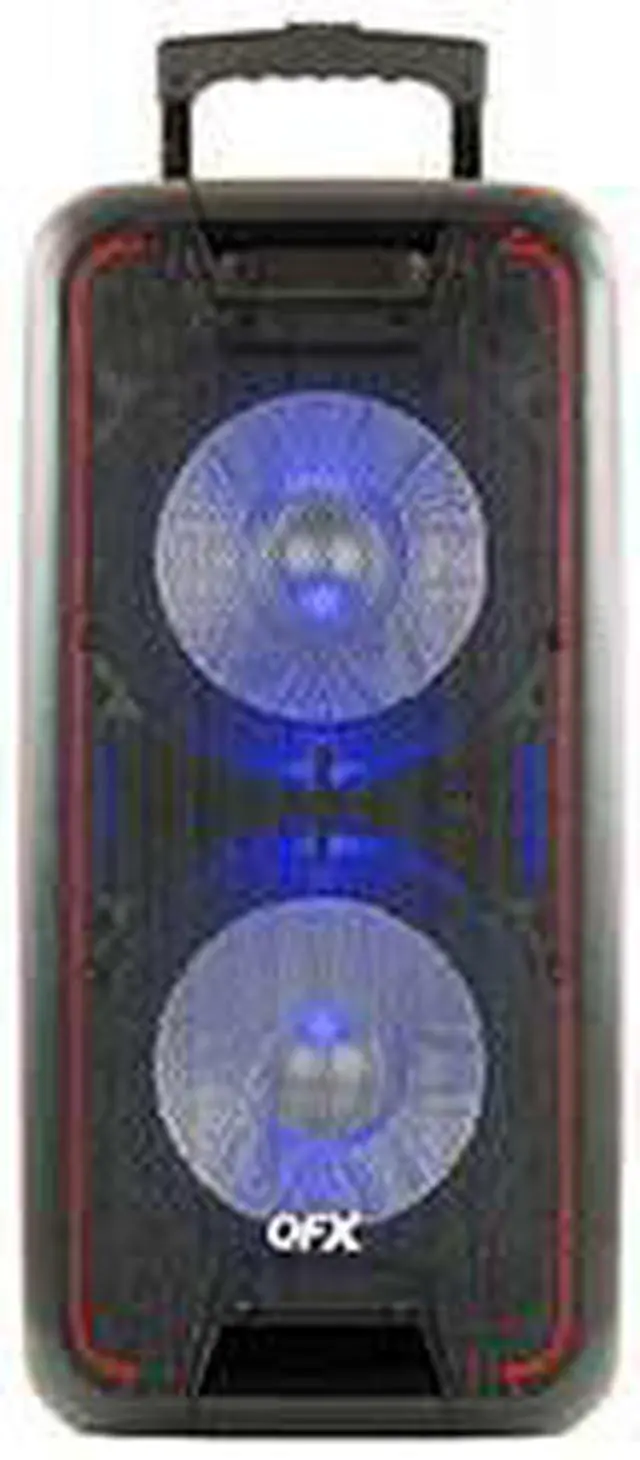 Alt view image 8 of 10 - Qfx PBX100 Portable Bluetooth Party Speaker System