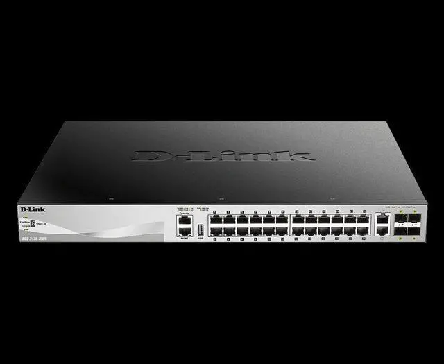 Alt view image 15 of 15 - D-Link DGS-3130-30PS Ethernet Switch