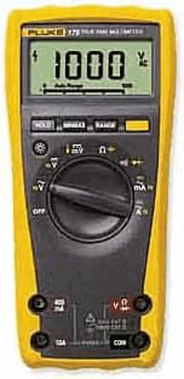 Alt view image 6 of 12 - Fluke 177 True RMS Digital Multimeter with backlight