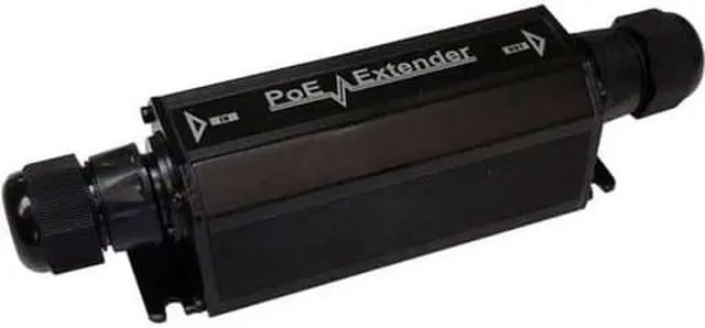 Main image of Tycon Power Systems - POE-EXT-GD-HP - Outdoor Gigabit PoE Extender, 802.3at In/Out, Extends Ethernet and PoE for extra
