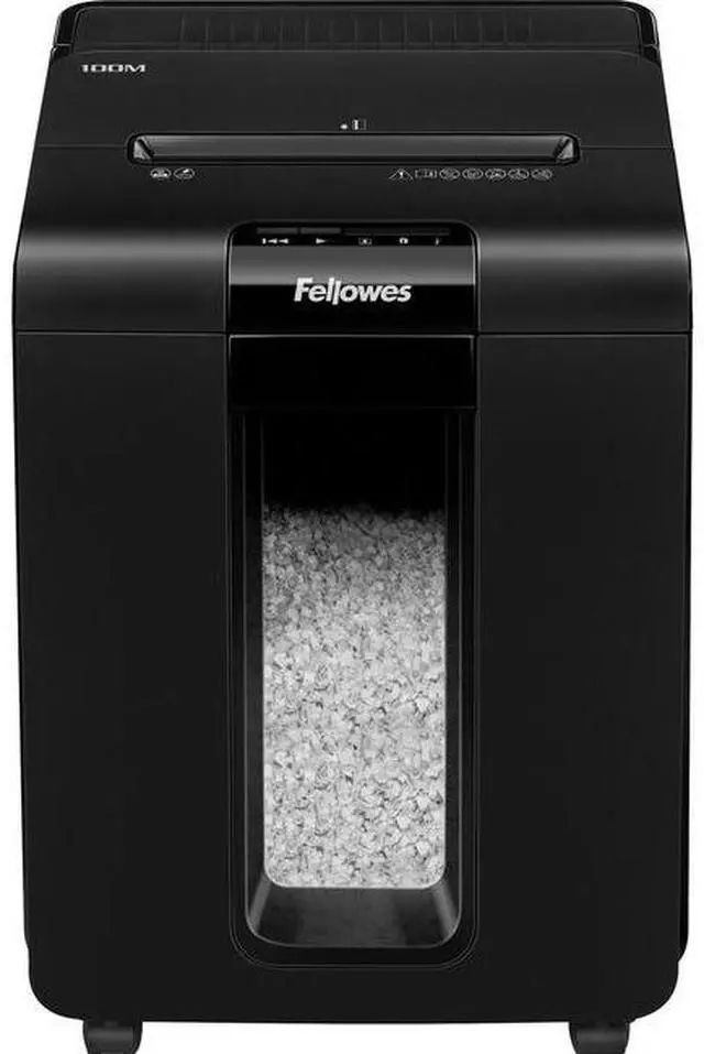 Alt view image 18 of 20 - Fellowes Auto Feed Micro-Cut Shredder, 100 Auto/10 Manual Sheet Capacity 4629001
