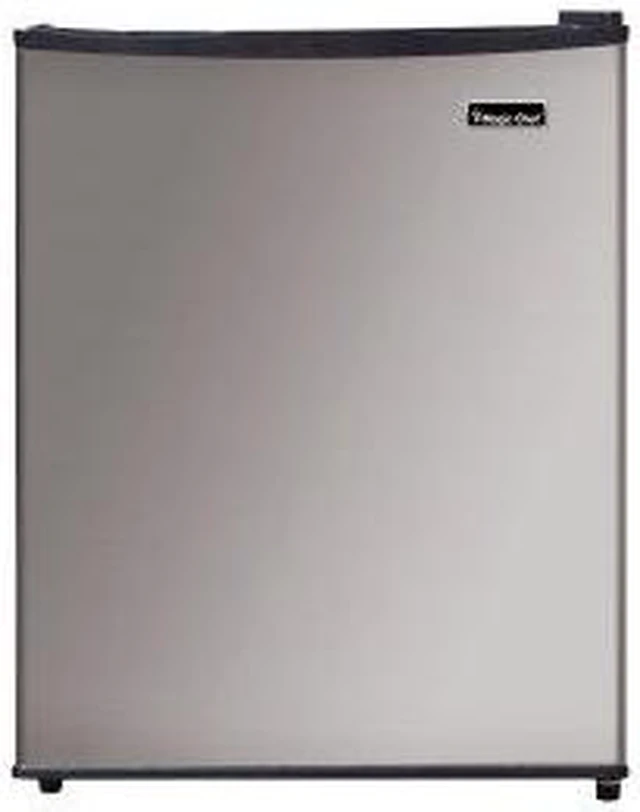 Alt view image 4 of 7 - Magic Chef - MCAR240SE2 - Magic Chef MCAR240SE2 2.4 Cubic-Ft Stainless Steel Refrigerator